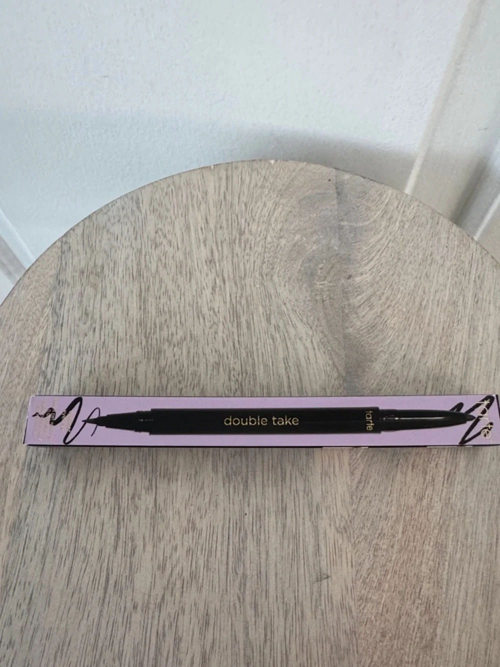tarte Double Take Dual-Ended Black Liquid & Gel Pencil Crayon Eyeliner.